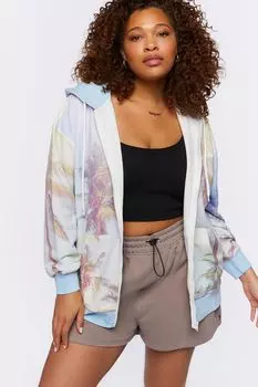 Шорты Active с завязками больших размеров Forever 21, серо-коричневый