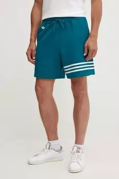 Шорты Adicolor adidas Originals, бирюзовый