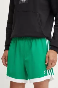 Шорты Adicolor adidas Originals, зеленый