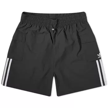 Шорты Adidas 3 Stripe Cargo Shorts, черный