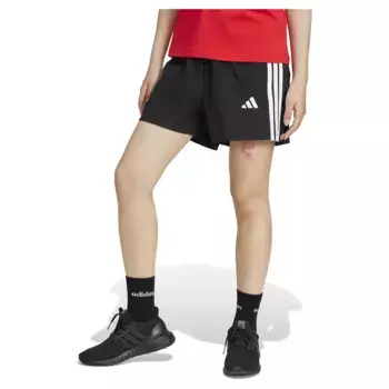 Шорты adidas Essentials 3 Stripes Cotton, черный