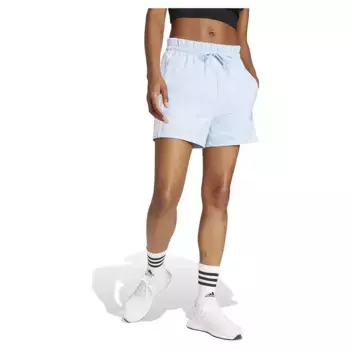 Шорты adidas Essentials 3 Stripes Cotton, синий