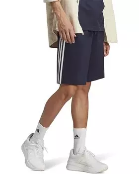 Шорты adidas Essentials 3-Stripes Single Jersey, цвет Ink/White