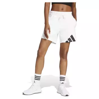 Шорты adidas Essentials Big Logo French Terry, белый