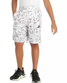 Шорты adidas Kids AOP C Camo Short S24(Toddler/Little Kid), белый