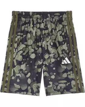 Шорты adidas Kids AOP Camo Short S24(Big Kid), оливковый