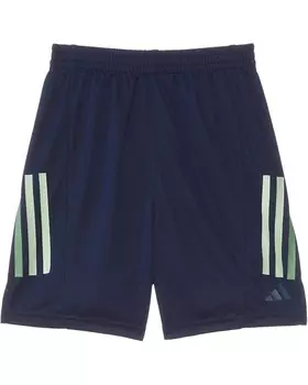 Шорты adidas Kids C Graphic 3S Short24(Toddler/Little Kid), цвет Navy/Green