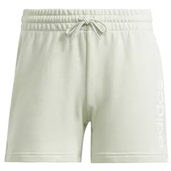 Шорты Adidas Linear French Terry Shorts, цвет Linen Green