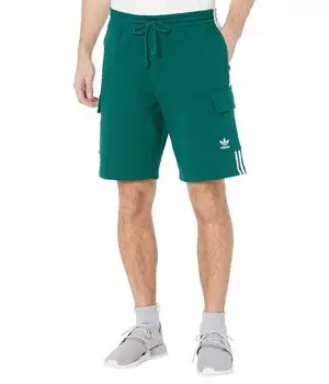 Шорты Adidas Originals 3 Stripes Cargo, зеленый