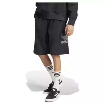 Шорты adidas Originals Adicolor Outline Trefoil, черный