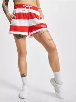 Шорты Adidas originals, цвет vivred/white