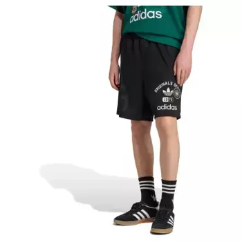 Шорты adidas Originals Dept Graphic Mesh, черный