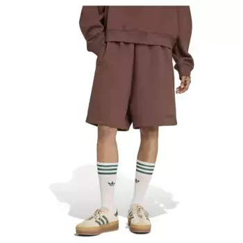 Шорты adidas Originals Essentials Linear Oversized, коричневый