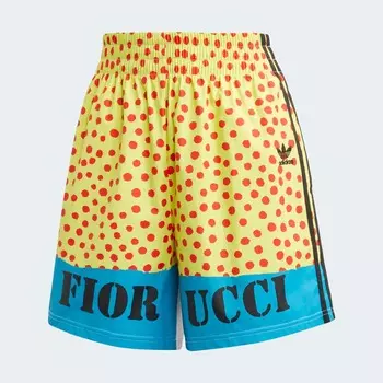 Шорты Adidas Originals Fiorucci Graphic, белый/мультиколор