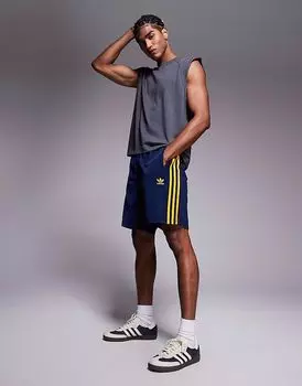 Шорты Adidas Originals Firebird темно-синего цвета