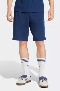 Шорты Adidas Originals из 100% хлопка с трилистником Adidas Originals, синий