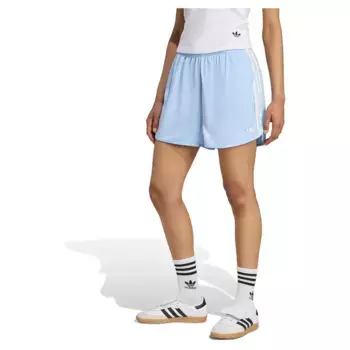 Шорты adidas Originals Satin Ruffle 3 Stripes, синий