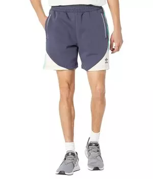 Шорты Adidas Originals Superstar Fleece, темно-синий/белый