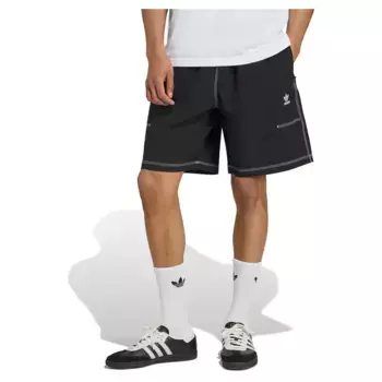Шорты adidas Originals Trefoil Essentials Loose, черный