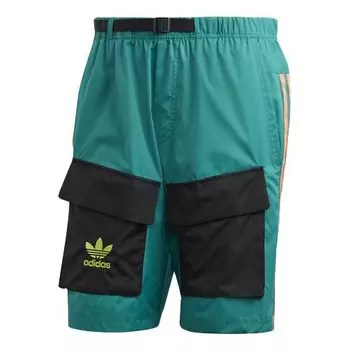 Шорты Adidas originals Woven Green, Зеленый