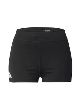 Шорты ADIDAS PERFORMANCE Skinny Workout Pants ADIZERO, черный