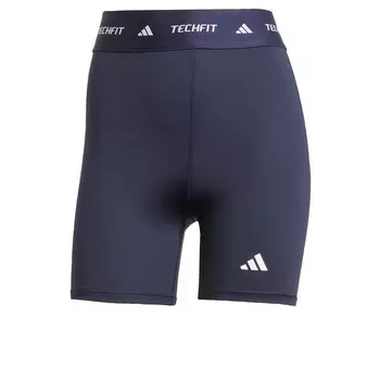Шорты ADIDAS PERFORMANCE Skinny Workout Pants Techfit, темно-синий