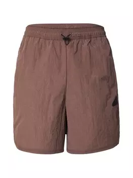 Шорты ADIDAS SPORTSWEAR Regular Workout Pants City Escape, коричневый