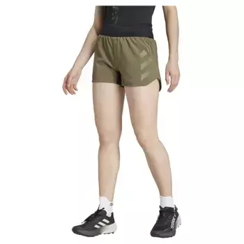 Шорты adidas Terrex Agravic Trail Running 3, зеленый