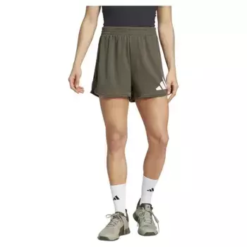 Шорты adidas Train Essentials Big Performance Logo, зеленый