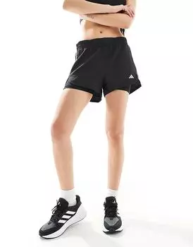Шорты adidas Training 2in1 pacer черного цвета adidas performance