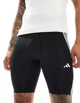 Шорты adidas Training tech fit черного цвета adidas performance