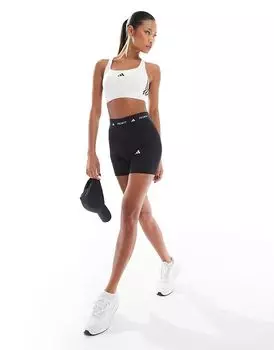 Шорты adidas Training tech fit sculpt черного цвета adidas performance