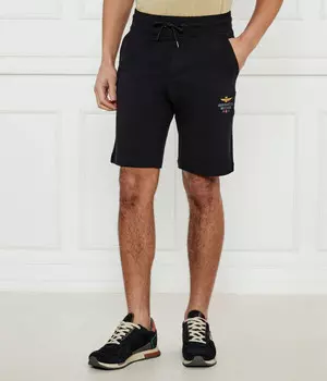 Шорты Aeronautica Militare Regular Fit, черный