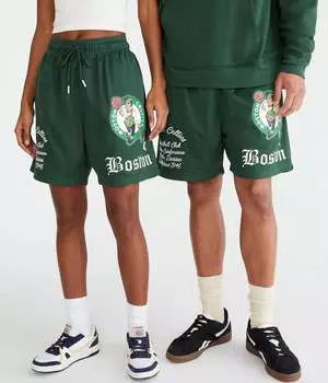 Шорты Aeropostale Boston Celtics Mesh 6", зеленый