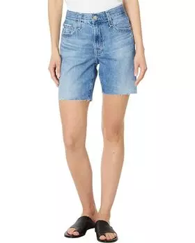 Шорты AG Jeans Ex-Boyfriend High Rise Slouchy Short in 18 Years Ceremony, цвет 18 Years Ceremony