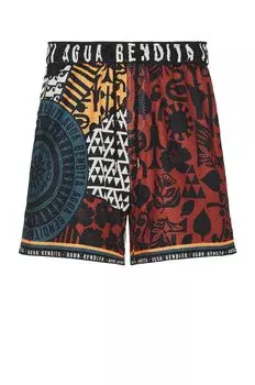 Шорты Agua Bendita Hamal Honolulu Swims, цвет Multicolor