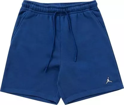 Шорты Air Jordan Brooklyn Fleece Shorts 'True Blue/White', синий