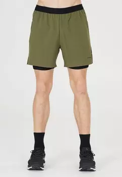 Шорты Air со встроенными колготками ENDURANCE, цвет Ivy Green