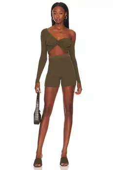 Шорты ALL THE WAYS Camille Twist, цвет Olive Green