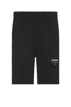 Шорты ALLSAINTS Underground Shorts, цвет Jet Black & Optic White