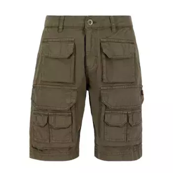 Шорты Alpha Industries Battle, зеленый