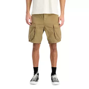 Шорты Alpha Industries Canvas cargo, зеленый
