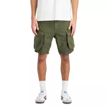 Шорты Alpha Industries Canvas cargo, зеленый