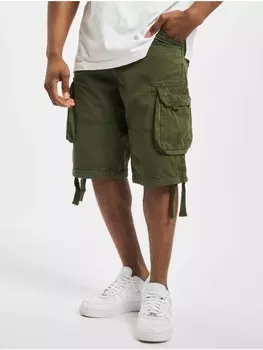 Шорты Alpha Industries Cargo Shorts, цвет dark olive