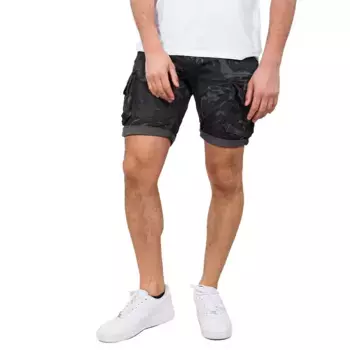 Шорты Alpha Industries Crew Camo, черный