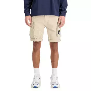 Шорты Alpha Industries Crew Patch cargo, бежевый