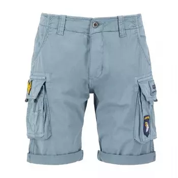Шорты Alpha Industries Crew Patch Cargo, синий