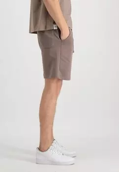 Шорты Alpha Industries, коричневый