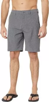 Шорты-амфибии Union Heather 20 дюймов Quiksilver, черный