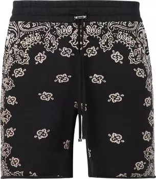 Шорты Amiri Bandana Bleach Shorts 'Multicolor', разноцветный